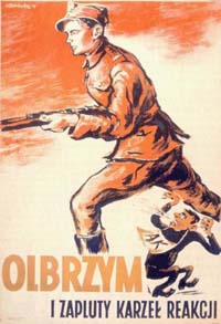 Armia Krajowa ukazana przez sowieck propagand jako zapluty karze reakzji